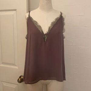 Plum Lace Blouse